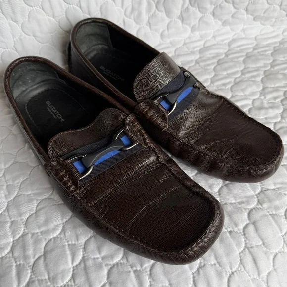 Bugatchi | Shoes | Bugatchi Potenza Bit Leather Driver Shoes 